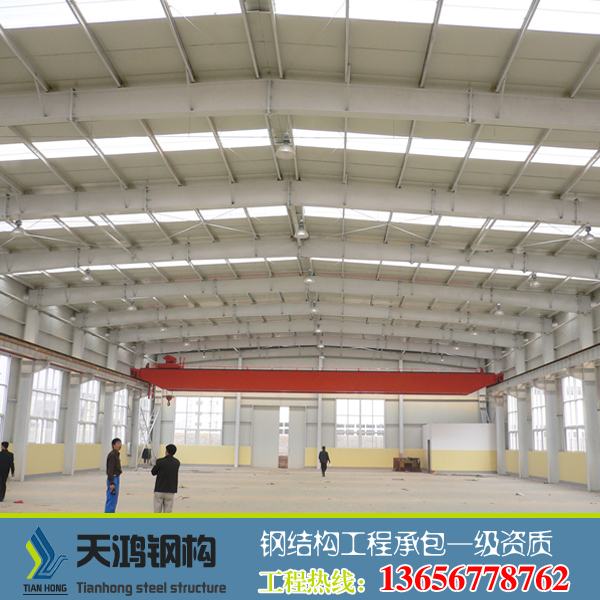 溫州鋼結(jié)構工程單層廠房帶10噸行車